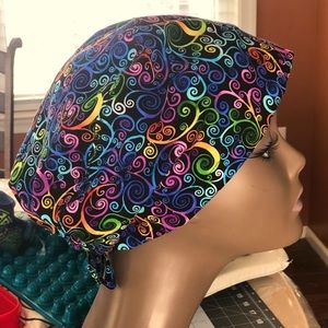 Scrub cap multi colored